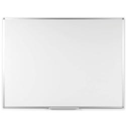 Lavagna magnetica Q-Connect con cornice in alluminio 90x60 cm bianco