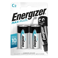 Batterie ENERGIZER Max Plus C  conf. da 2 - E301324200