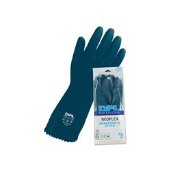 Guanti riusabili in neoprene e lattice Icoguanti blu notte L NGES/L