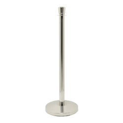Set di 2 colonne segnapercorso Securit Budget 100x33x33 cm-cromato