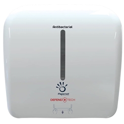 Dispenser manuale - Papernet - 33 3x32 1x22 6 cm - no touch - bianco