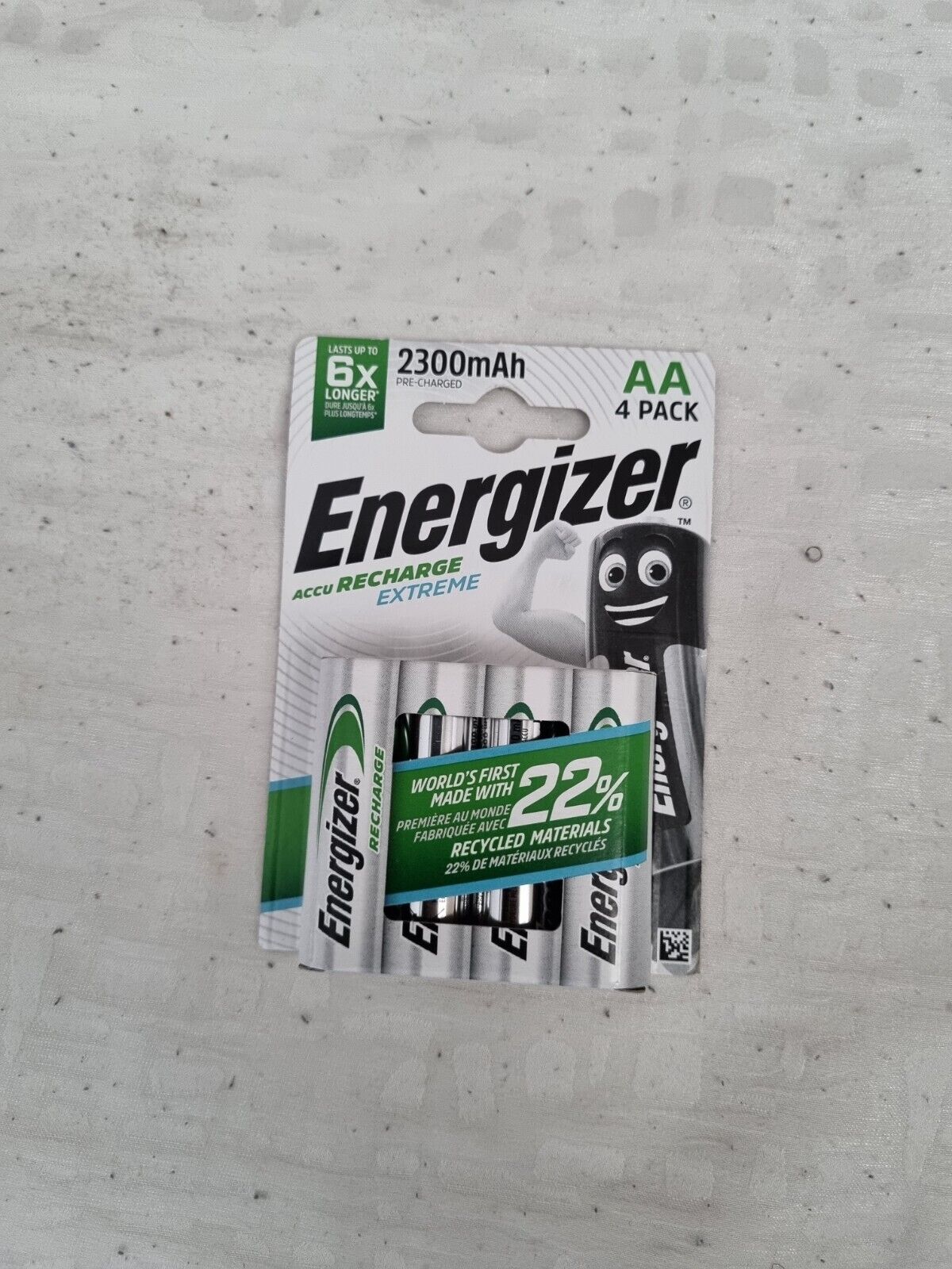 Energizer Extreme HR06 AA NiMH 2300mAh 1,2V Pile Rechargeable (4 Pièces)