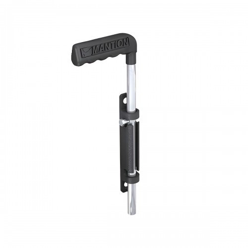 Verrou baïonnette en applique - renforcé - à visser - tige 14 x 300 mm MANTION