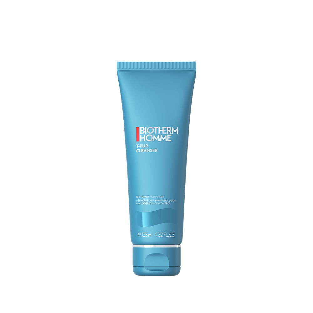 Homme Anti-Oil & Shine Purying Cleanser Detergente Viso Purificante 125 ml Biotherm