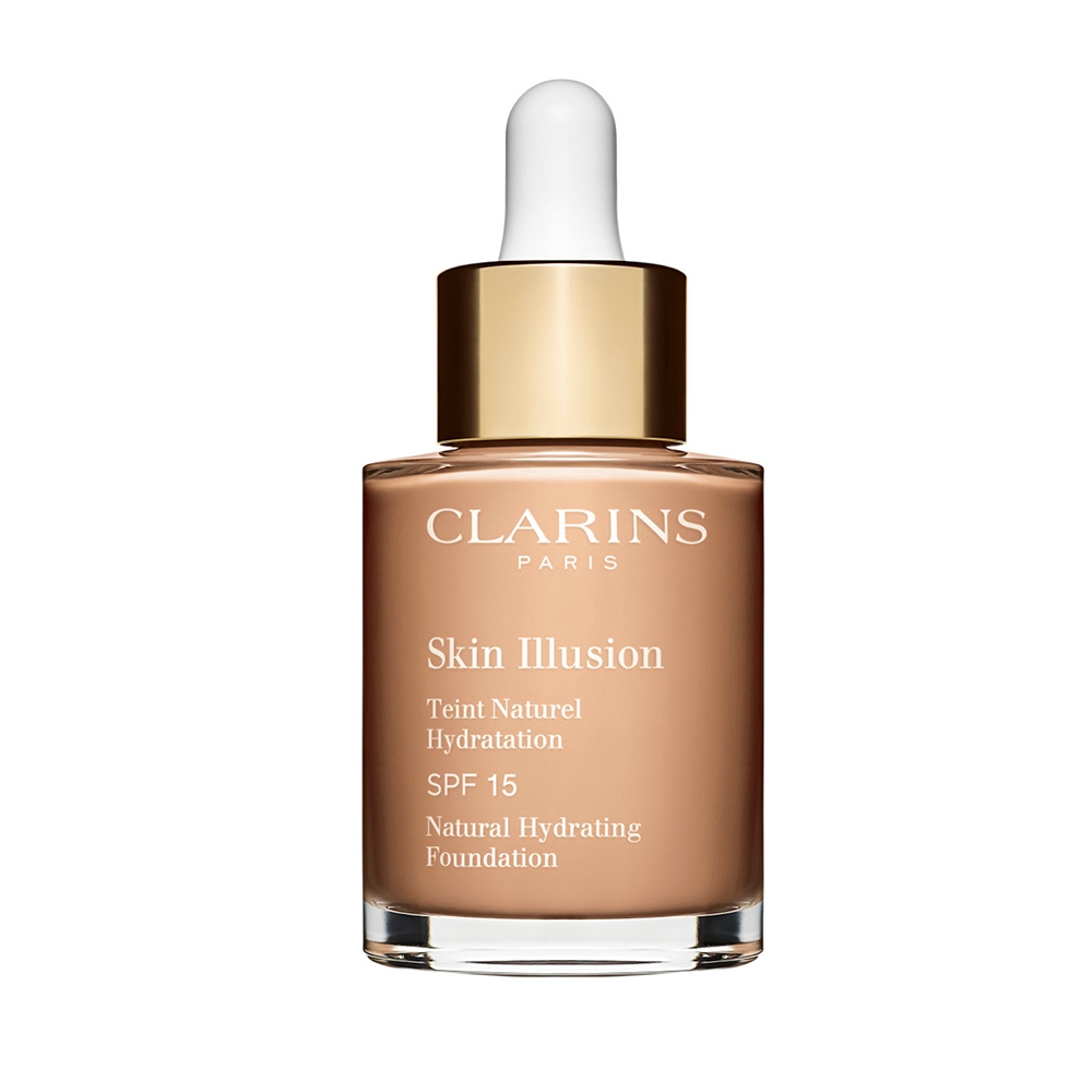 Skin Illusion Spf15 108 Sand Fondotinta Fluido Clarins 30 ml Donna