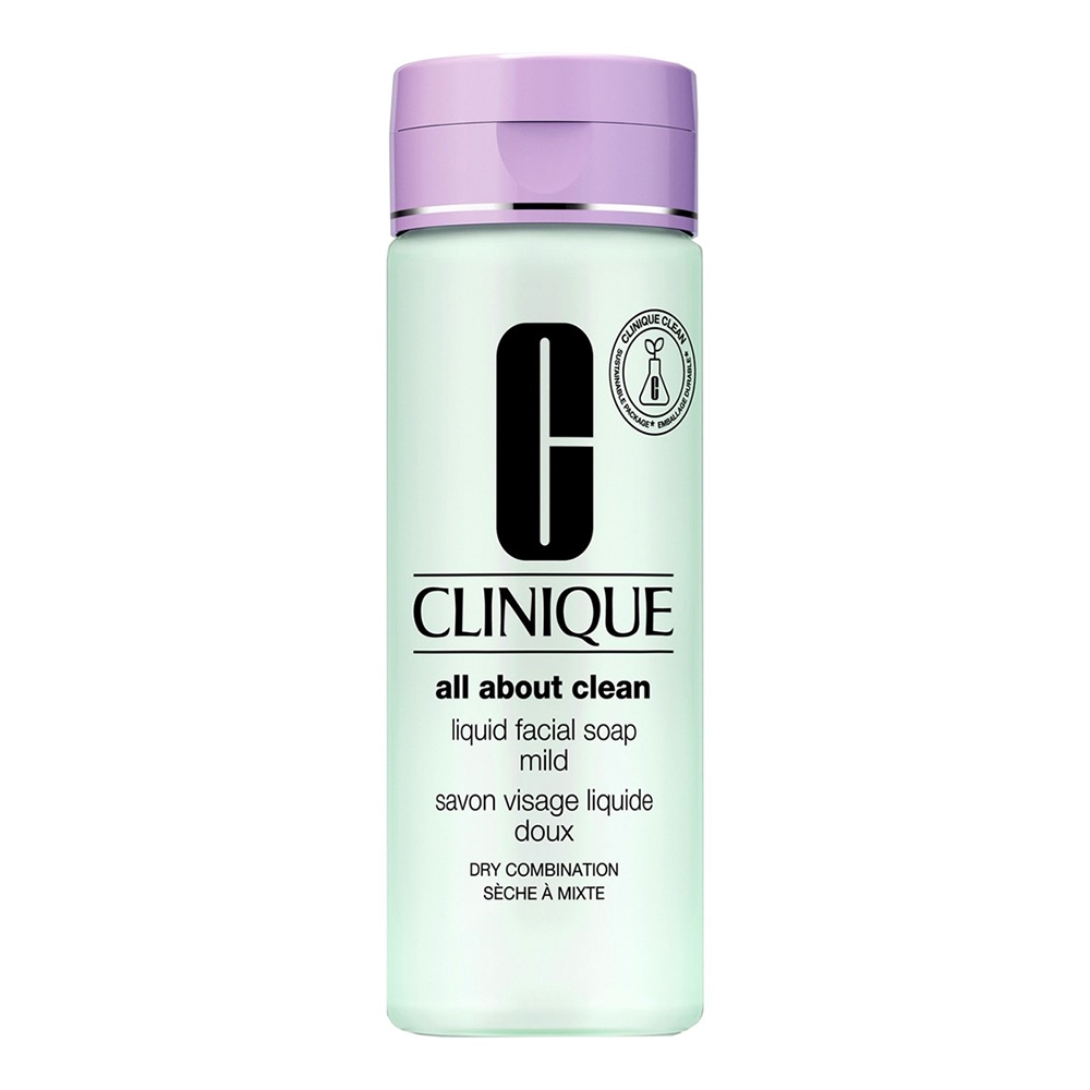 Liquid Facial Soap Mild 1 Pelli Secche e Miste Detergente Gel Viso 200 ml Clinique