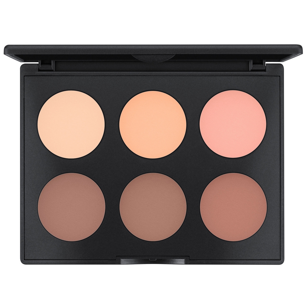 Studio Fix Sculpt And Shape Contour Light Medium Opaco Palette Illuminanti Contouring 14,4 gr Mac