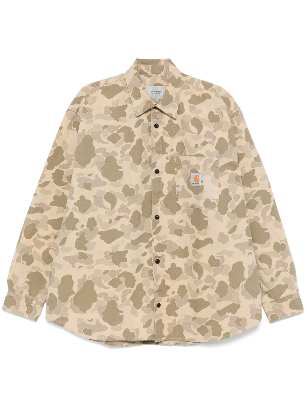 Carhartt WIP Camicia Duck - Marrone