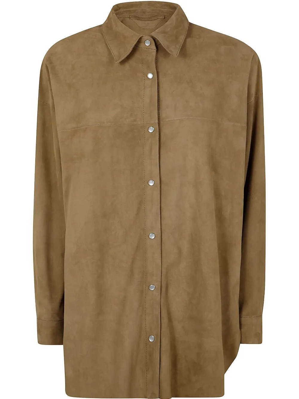 Salvatore Santoro suede jacket - Toni neutri