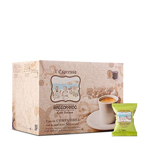 300 Gattopardo Coffee Capsules Compatible With Nespresso Insomnia Blend