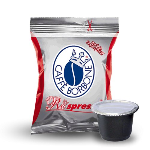 50 Capsule Caffe Borbone Miscela Rossa Respresso Compatibili Nespresso