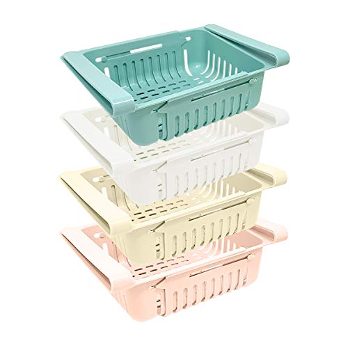 Joeji'S Kitchen Set Scatole Portaoggetti E Organizzazione, Per Cucina, Frigorifero, Organizer Per Cassetti Retrattili, Per Frigorifero, Frigorifero, B