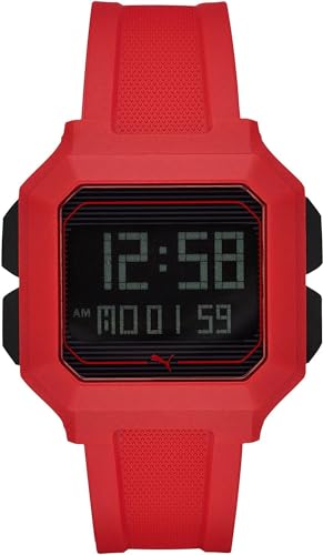 Puma Orologio Digitale Quarzo Donna Con Cinturino In Nessuno 1