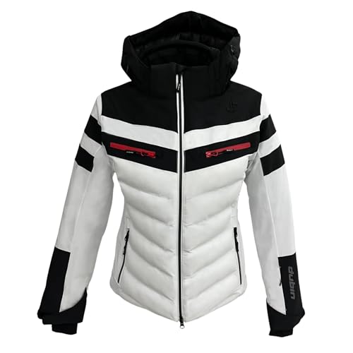 Dubin Sport Giacca Da Sci Da Donna Cristallo 20K Bianco Taglia 44 Codice Cristallo-105937