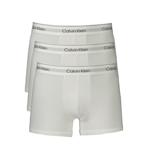 Calvin Klein, Men'S, Trunk 3Pk 000Nb3963A, White (White, White, White), Xl