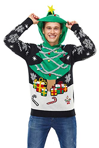 You Look Ugly Today Sweater Multicolorexl, Multicolore, Xl Mens