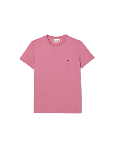 Lacoste Th6709, T-Shirt Uomo, Reseda Pink, Xl