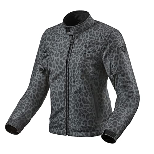Revit Shade H2O Giacca Tessile Moto Da Donna Nero/Grigio M
