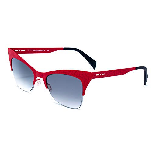 Italia Independent 0504-Crk-051 Occhiali Da Sole, Rosso (Rojo), 52.0 (Pacco Da 193) Donna