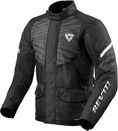 Revit Duke H2O Giacca Tessile Moto Nero L
