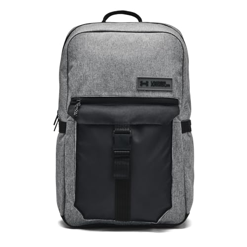 Under Armour Ua Triumph Campus Bp Zaino, Castlerock Full Heather/Nero/Nero, One Size Unisex-Adulto