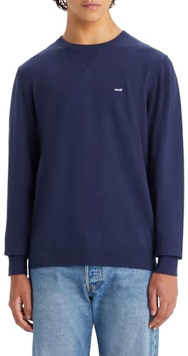 Levi'S Lightweight Housemark Felpe, Naval Academy, L Uomo
