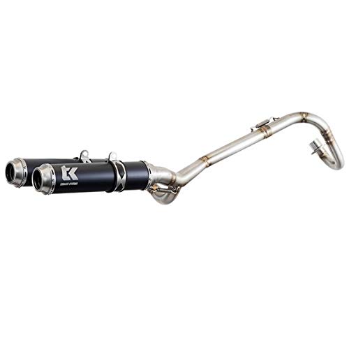 Scarico Turbokit Pit Bike Malcor Race 160 Doppia Cola Piccola (Culata Klx)