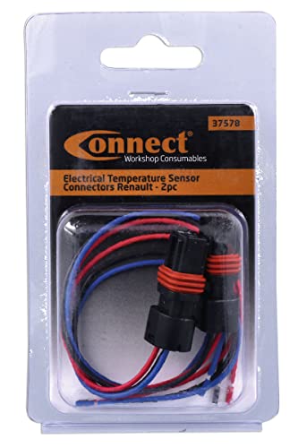 Connect 37578 Electrical Temperature Sensor Connectors To Suit Renault 2Pc
