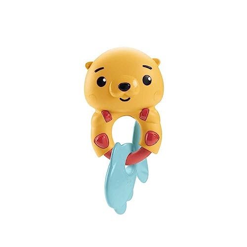 Fisher-Price Baby Sonaja Sensimals Leopardo Aiuta A Rafforzare La Destrezza E Stimolare I Sensi Dei Bambini Dai 3 Mesi In Poi