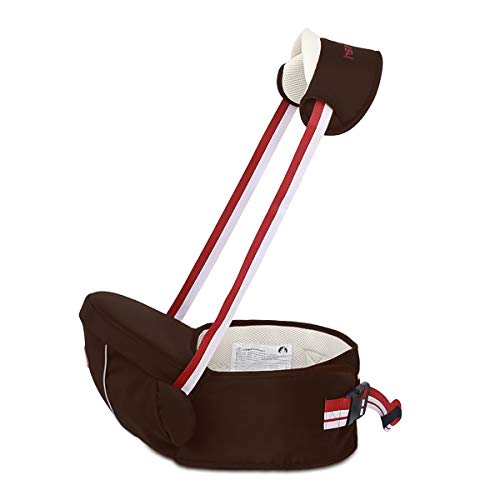 Sonarin Multifunzione Hipseat Baby Carrier,Taglia Libera,4 Posti Di Trasporto,Accogliente E Lenitivo Per I Bambini,Adattato Al Crescente Del Tuo Bambi