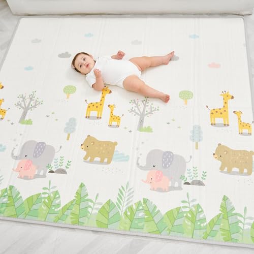 Superbe Bebe Tappeto Per Bambini E Neonati Reversibile E Non Tossico, Pieghevole E Impermeabile In Schiuma Per Bimbi. Per La Camera Del Bambino O Dell
