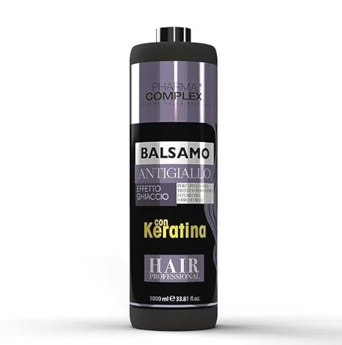 Pharma Complex Balsamo Antigiallo Effetto Ghiaccio Con Keratina 1000 Ml