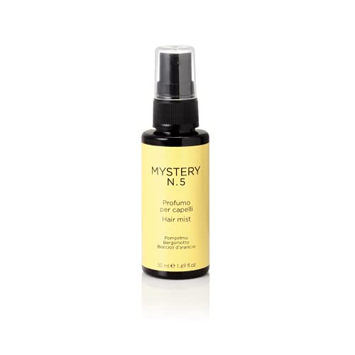 Mystery - N. 5 Profumo Per Capelli - Profumo Capelli Con Note Di Pompelmo, Bergamotto, Boccioli D’Arancio - Avvolgente, Facilita La Pettinabilità Dei 