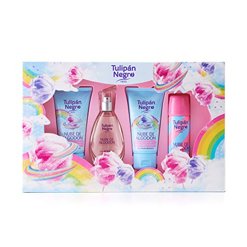 Tulipán Negro Nube De Algodón Eau De Toilette Spray 50Ml Set 4 Pieces 2019303781