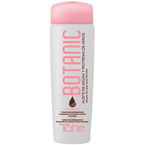 Tahe Botanic - Shampoo Protettivo Per Capelli Colorati E Secchi, Con Olio Di Argan E Proteine Di Riso, 250 Ml
