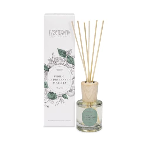 Nasoterapia "Foglie Di Menta E Pomodoro" Diffusore Bastoncini 100 Ml
