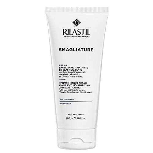 Rilastil Smagliature - Crema Corpo Emolliente Idratante Elasticizzante, 200Ml