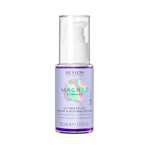 Magnet Blondes Ultimate - Olio Per Capelli, Riparazione E Neutralizzazione Per Capelli Biondi, Decolorati, Cattivi E Bianchi, Anti-Riflesso Giallo, Ol