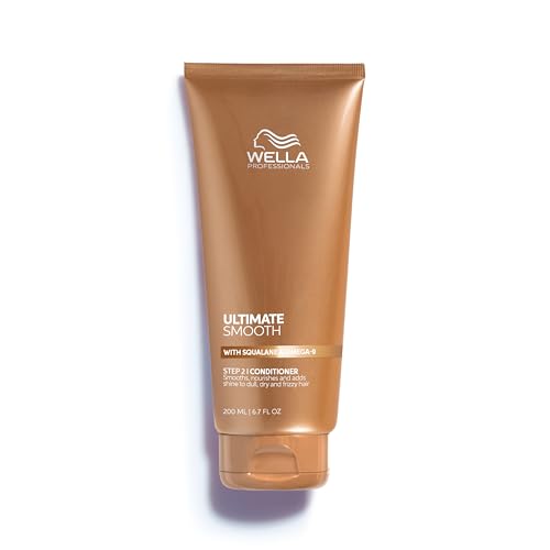 Wella Professionals Ultimate Smooth Conditioner - Balsamo Con Squalano E Omega 9 - Ristrutturante Per Capelli Secchi, Opachi E Crespi (200Ml)