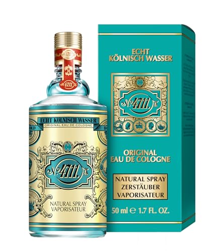 Acqua Di Colonia 4711® Originale | Eau De Cologne Natural Spray Vaporisateur Da 50 Ml - Fragranza Classica Nell'Iconico Flacone - Profumo Caratteristi