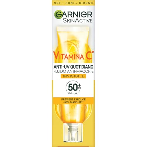 Garnier Vit C Crema Viso Vitamina C Invisible 40Ml, 40Ml