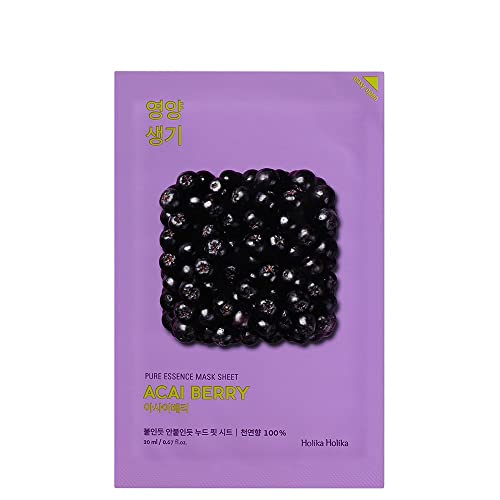 Holika Holika Holika Holika Pure Essence Mask Sheet - Acaiberry 23 Ml 23 Ml