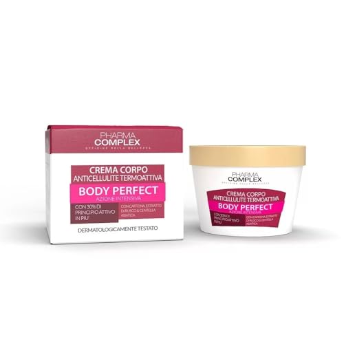 Pharma Complex Crema Anticellulite Forte,Crema Anticellulite Rassodante Corpo Termoattiva Brucia Grassi Ml 250