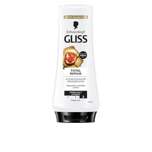 Gliss Gamma Riparazione Total Repair Balsamo Per Capelli Secchi, 200 Ml