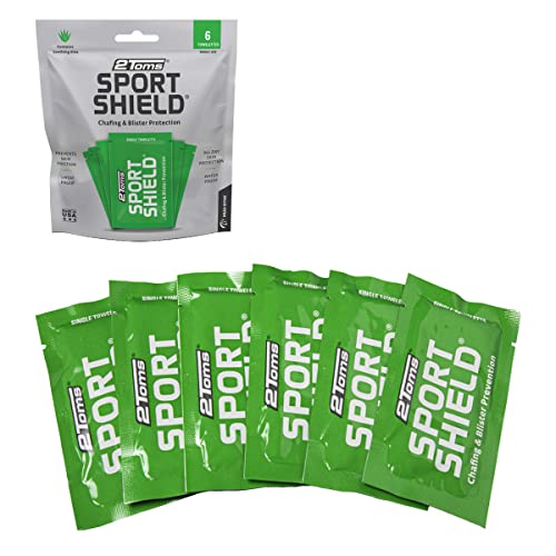 2Toms Sport Shield Salvietta, 6 Towelettes