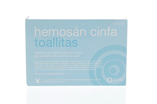 Hemosan 12 Toall Indiv Hemorroides