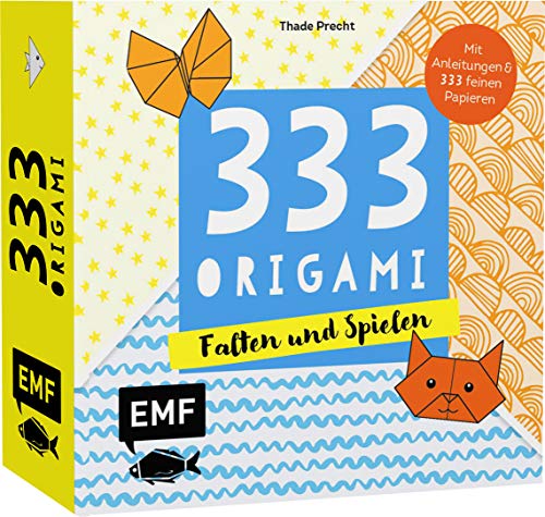 333 Origami - Falten Und Spielen: Mit Anleitungen Und 333 Bunten Origamipapieren