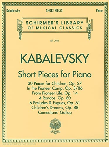Short Pieces For Piano