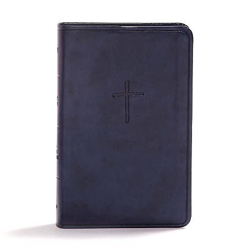 Holy Bible: Christian Standard Bible, Navy, Leathertouch, Value Edition