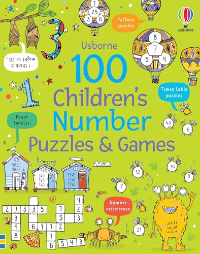 100 Children'S Number Puzzles And Games (Puzzles, Crosswords And Wordsearches)